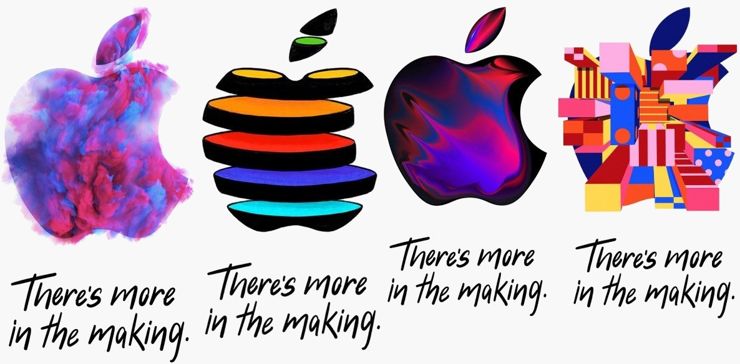 Grafiki zdobiące zaproszenia na konferencję Apple Grafiki zdobiące zaproszenia na konferencję Apple
