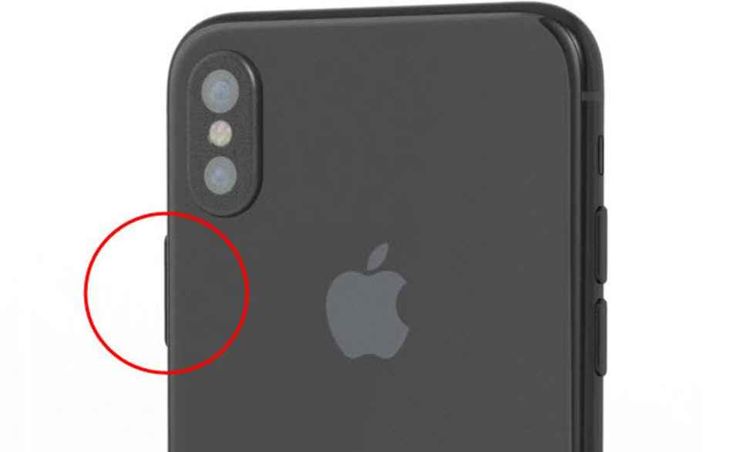 iPhone 8 z z powiększonym włącznikiem iPhone 8 z z powiększonym włącznikiem