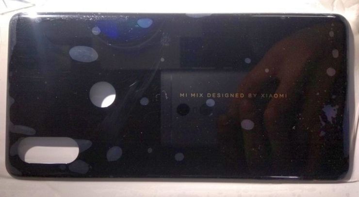 Domniemany element obudowy Xiaomi Mi MIX 3 Domniemany element obudowy Xiaomi Mi MIX 3