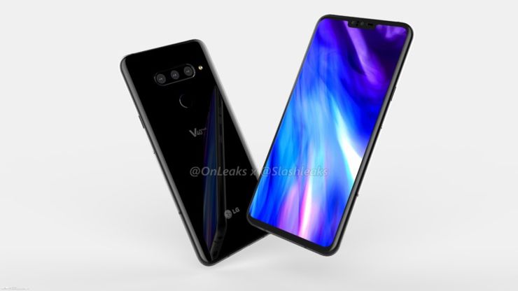 Wizualizacja LG V40 Wizualizacja LG V40