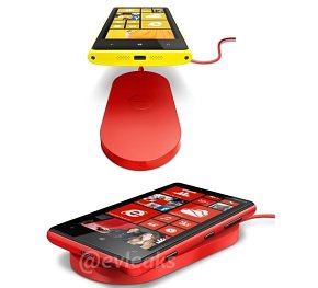 Lumia 920 with a charger