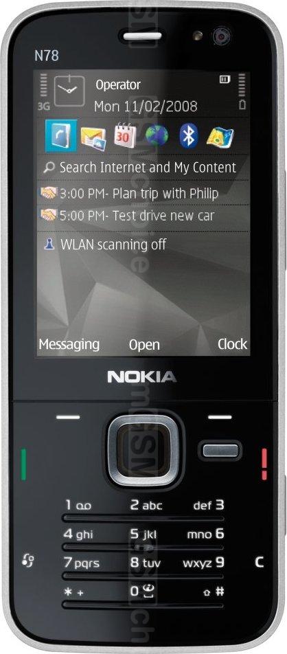 手机对比: nokia n78 :: gsmchoice.com