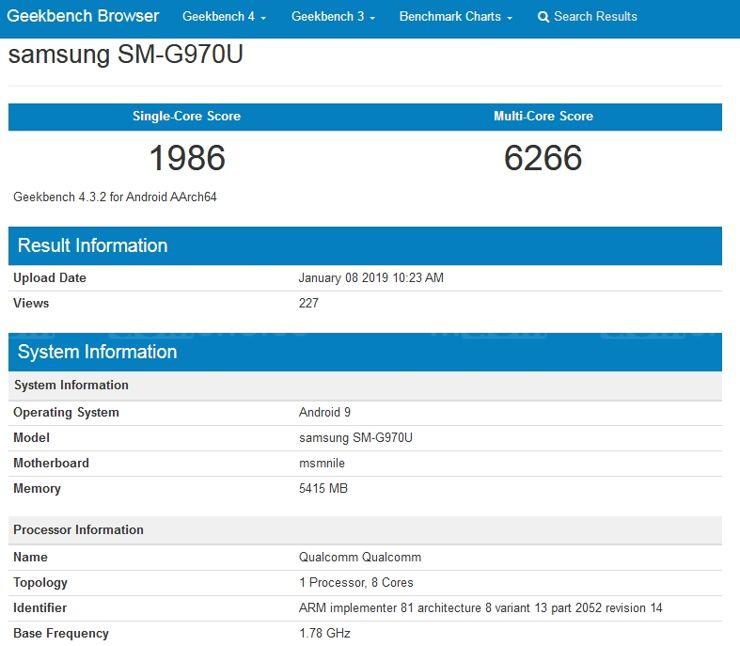 Samsung Galaxy S10 Lite w benchmarku. Jest dobrze!