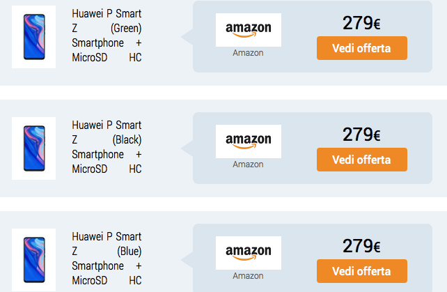 Huawei P Smart Z - przedwczesna premiera w Amazonie