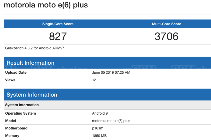 Moto E6 Plus w benchmarku - będzie budżetowo? Moto E6 Plus w benchmarku - będzie budżetowo?