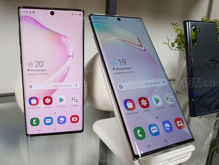 Samsung Galaxy Note10 i Samsung Galaxy Note10+ Samsung Galaxy Note10 i Samsung Galaxy Note10+
