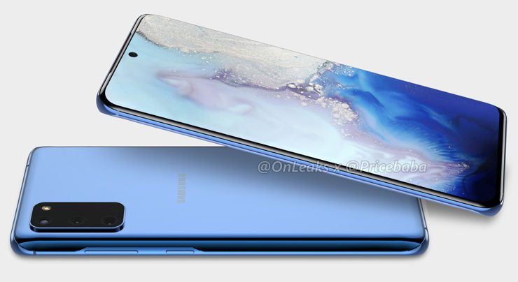 Samsung Galaxy S11e - pierwsze rendery