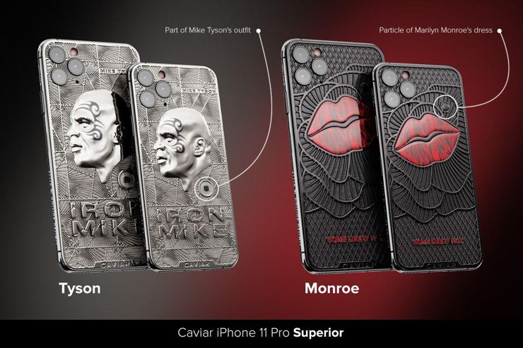 Caviar dla fanów Mike'a Tysona i Marilyn Monroe