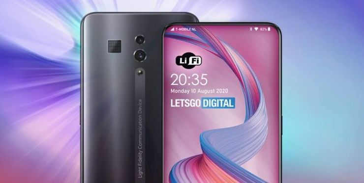 Tak mógłby wyglądać Oppo z Li-Fi Tak mógłby wyglądać Oppo z Li-Fi