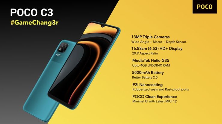 Poco C3 - najtańszy Poco w historii