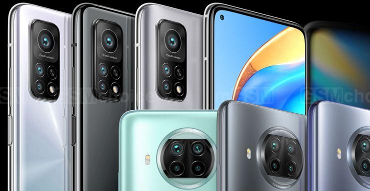 Rodzina Xiaomi Mi 10T Rodzina Xiaomi Mi 10T