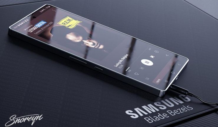 To nie jest niestety nowy Galaxy S - ale Blade Bezel trafi pewnie do wielu modeli To nie jest niestety nowy Galaxy S - ale Blade Bezel trafi pewnie do wielu modeli