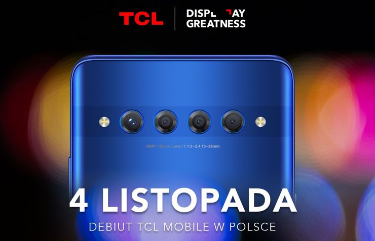 Smartfony TCL debiutują w Polsce