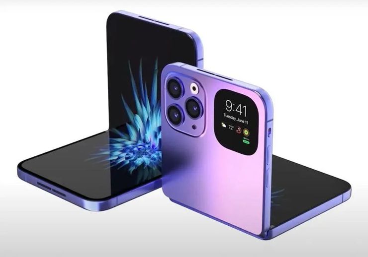 Koncept składanego iPhone Koncept składanego iPhone