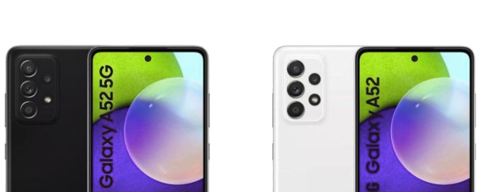 Samsung Galaxy A52 4G i 5G z jednakowymi aparatami Samsung Galaxy A52 4G i 5G z jednakowymi aparatami
