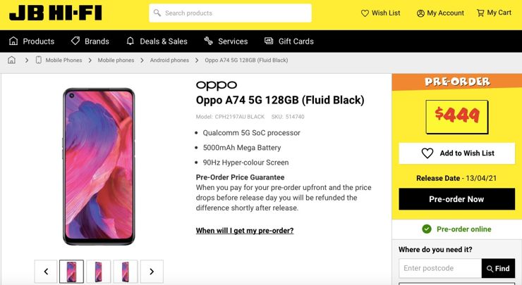 Oppo A74 5G - cena i specyfikacja, prawie oficjalnie!