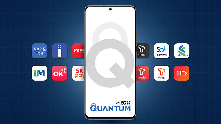 Superbezpieczny Samsung Galaxy Quantum2 w SK Telecom Superbezpieczny Samsung Galaxy Quantum2 w SK Telecom