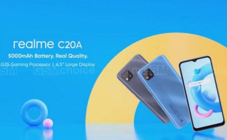 Realme zapowiada kolejnego budżetowca - C20A