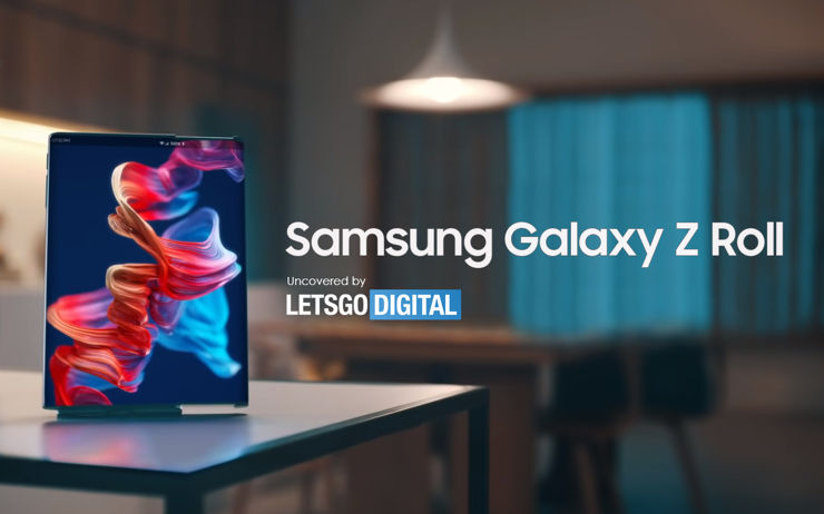 Wizja smartfonu Samsung Galaxy Z Roll
