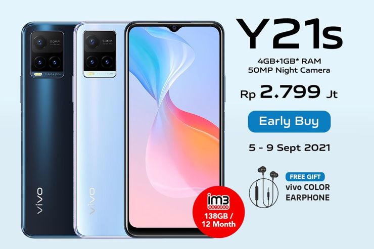 Vivo Y21s debiutuje z aparatem 50 Mpx