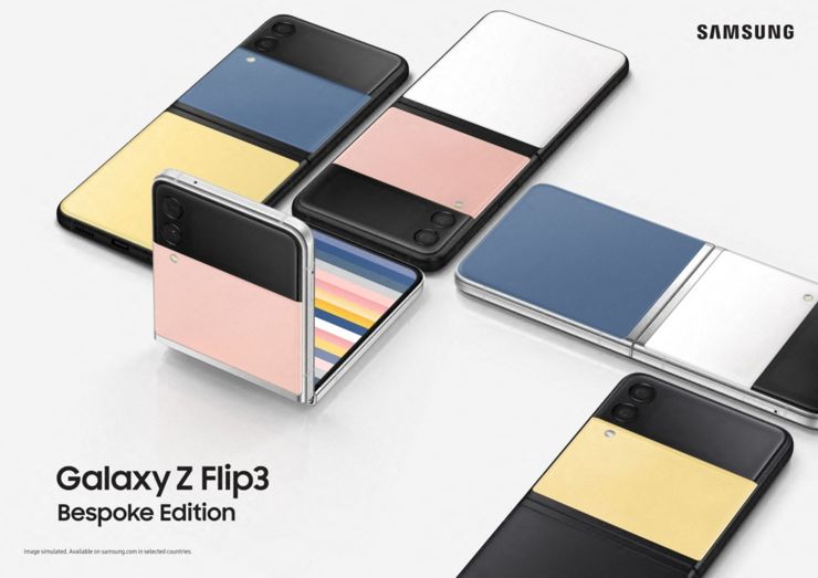 Samsung Galaxy Z Flip 3 w wersji Bespoke Edition