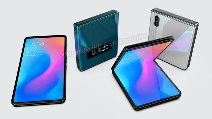 Przypuszczalny wygląd clamshella Xiaomi
