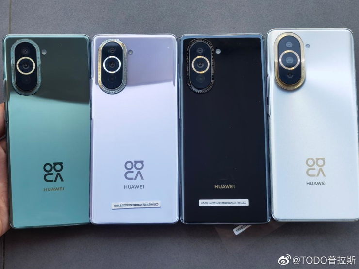 Huawei Nova 10 pojawia się na zdjęciach