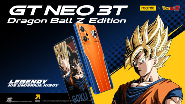 Realme GT Neo 3T w stylu Dragon Ball Z już w Polsce