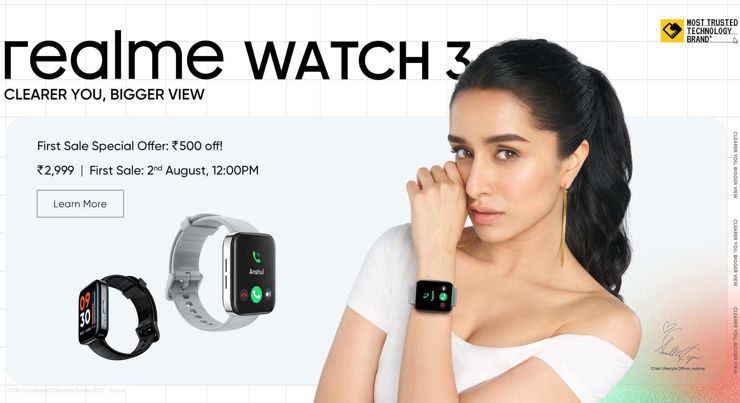 Realme Pad X i Realme Watch 3 w przededniu globalnej dystrybucji