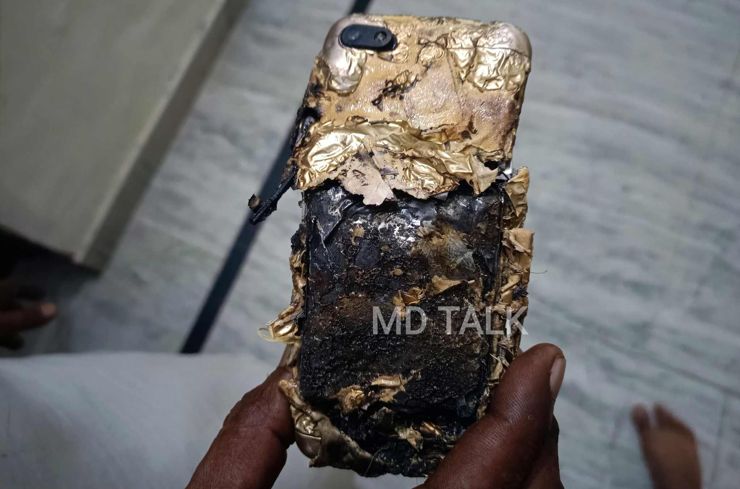 Wybuch smartfonu zabił kobietę?