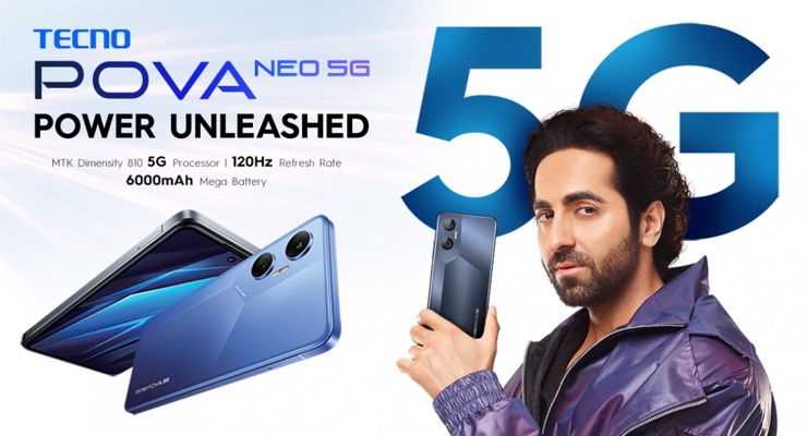Tecno Pova Neo 5G w sprzedaży - kolejny średniak z potężną baterią
