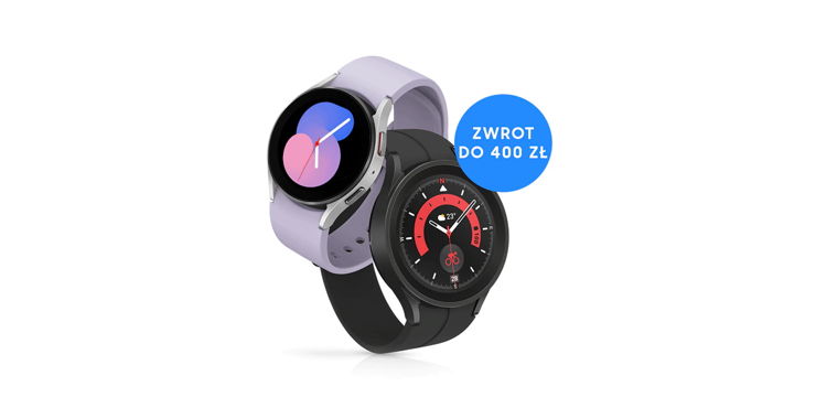 Zaoszczędź do 400 zł na nowym Galaxy Watch