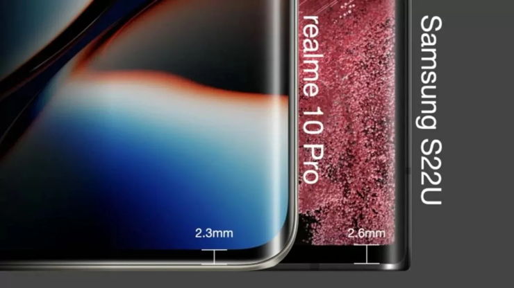 Realme 10 Pro chwali się cienką ramką