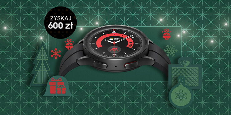Galaxy Watch5 Pro taniej na święta