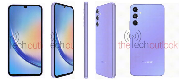 Samsung Galaxy A34 będzie kolorowy!
