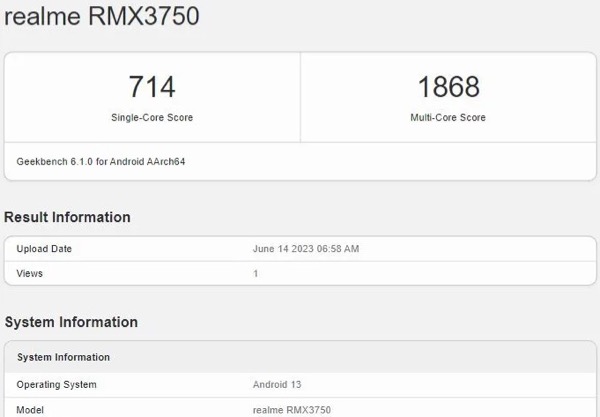 Realme Narzo 60 5G już wkrótce!