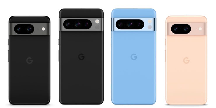 Nowe rendery potwierdzają wygląd i kolory serii Google Pixel 8!