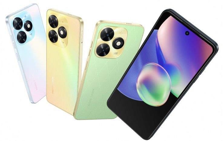 Tecno Spark 20C też chciałby być jak iPhone