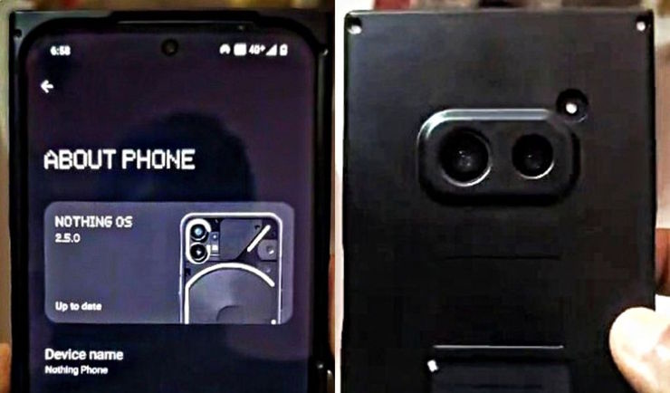 Aparaty Nothing Phone (2a) bez tajemnic
