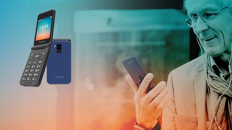 myPhone przedstawia nowy klasyczny telefon z klapką i LTE