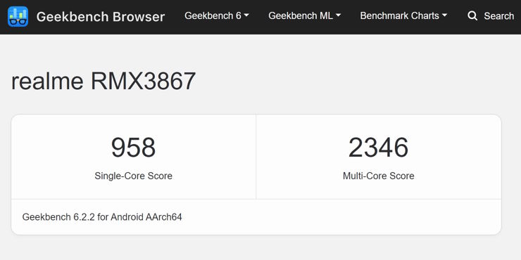 Realme 12+ 5G trafia na Geekbench ze znajomym procesorem!