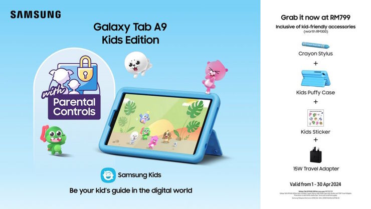Samsung zapowiada Galaxy Tab A9 dla dzieci