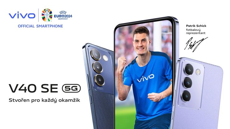 Vivo V40 SE 5G debiutuje jako smartfon UEFA Euro 2024