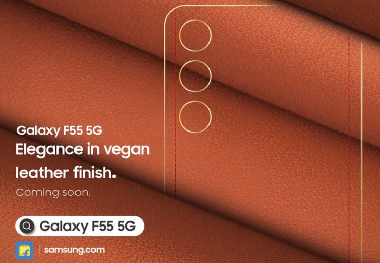 Samsung zapowiada Galaxy F55 z wegańską skórą!
