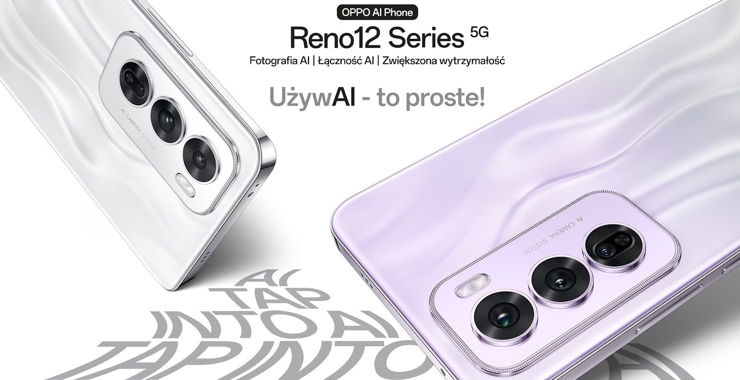 Oppo Reno12 z mocą AI już wkrótce w Europie