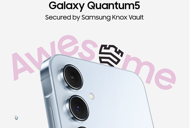 Samsung Galaxy Quantum5 dla żądnych bezpieczeństwa Samsung Galaxy Quantum5 dla żądnych bezpieczeństwa