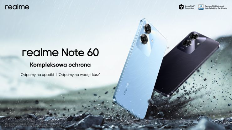 Realme Note 60 - nowy budżetowiec na naszym rynku!