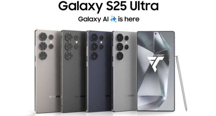Nowe rendery Samsunga Galaxy S25 Ultra