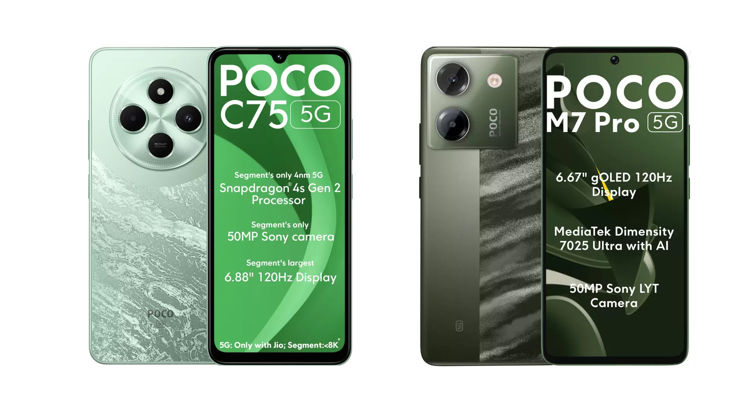POCO M7 Pro 5G debiutuje w towarzystwie Poco C75 5G