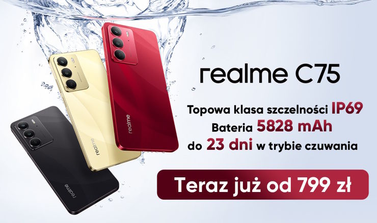 Realme C75 trafia do polskich sklepów z promocją na start